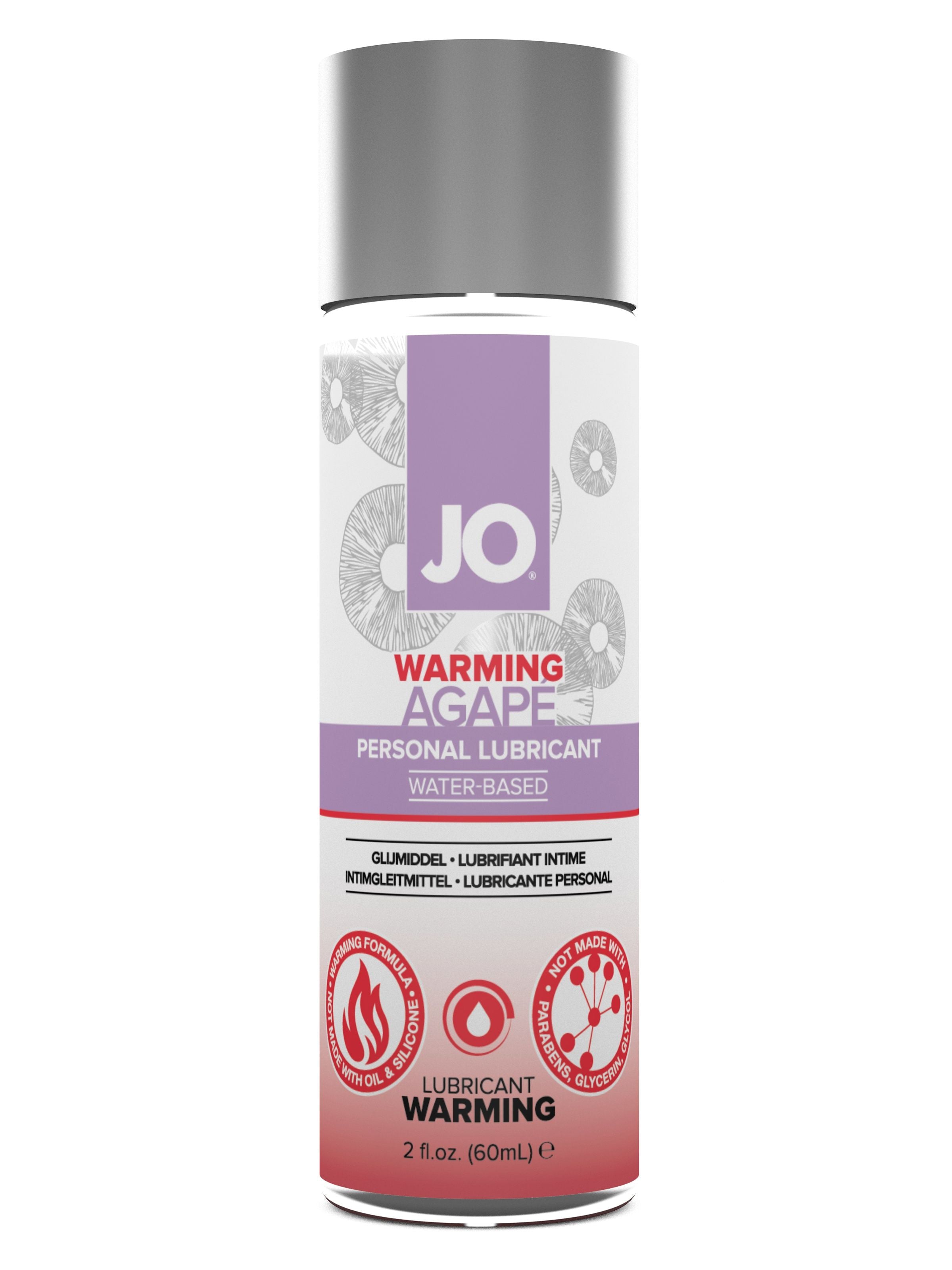 Jo Agape Warming Lubricant 2 Oz