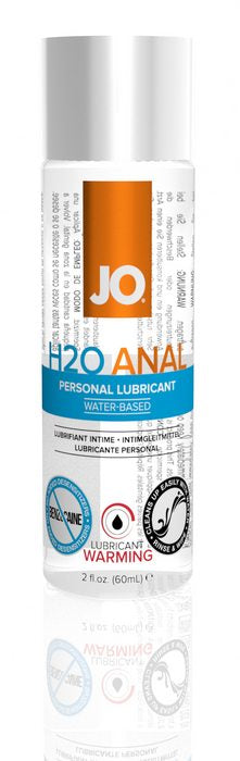 Jo Anal H2o Warming Lubricant 2 Oz