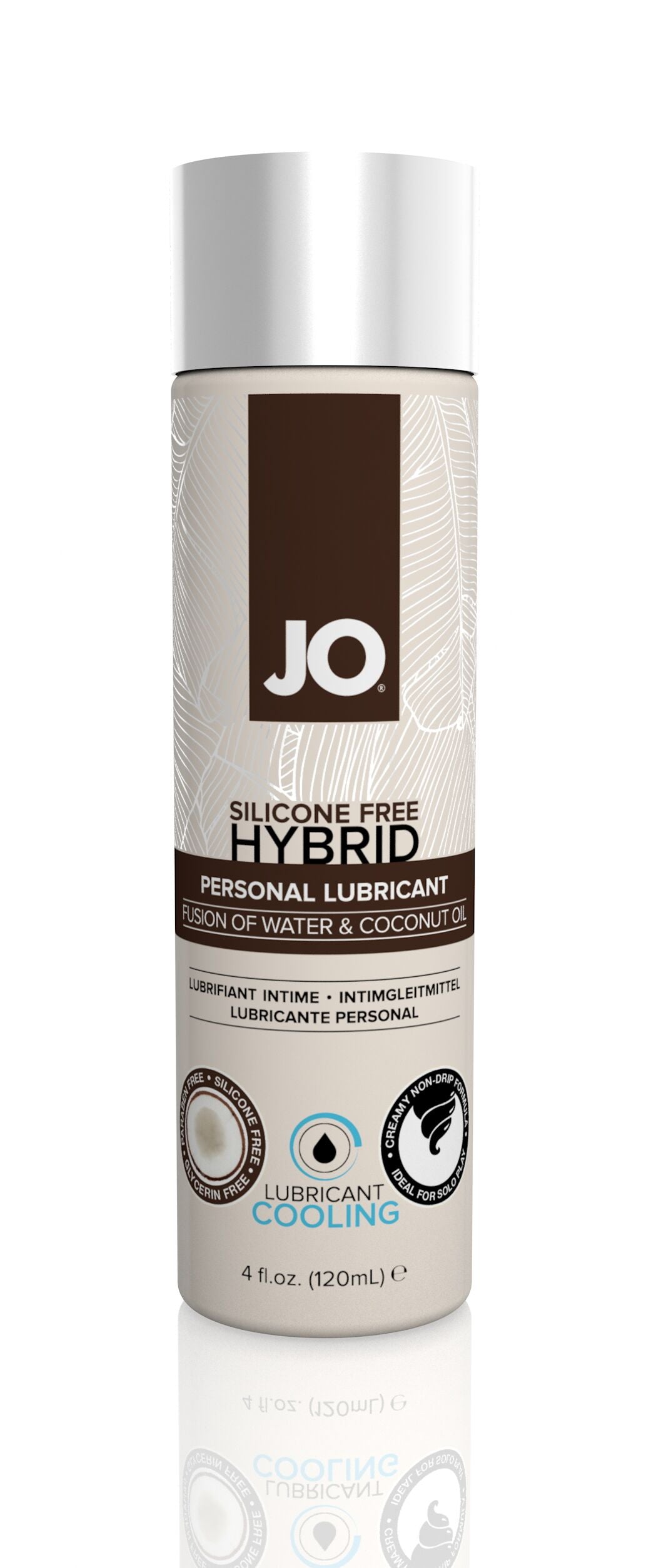 Jo Hybrid Lubricant W/coconut 4 Oz Cooling