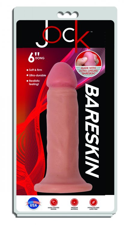 Jock Bareskin Vanilla Dildo