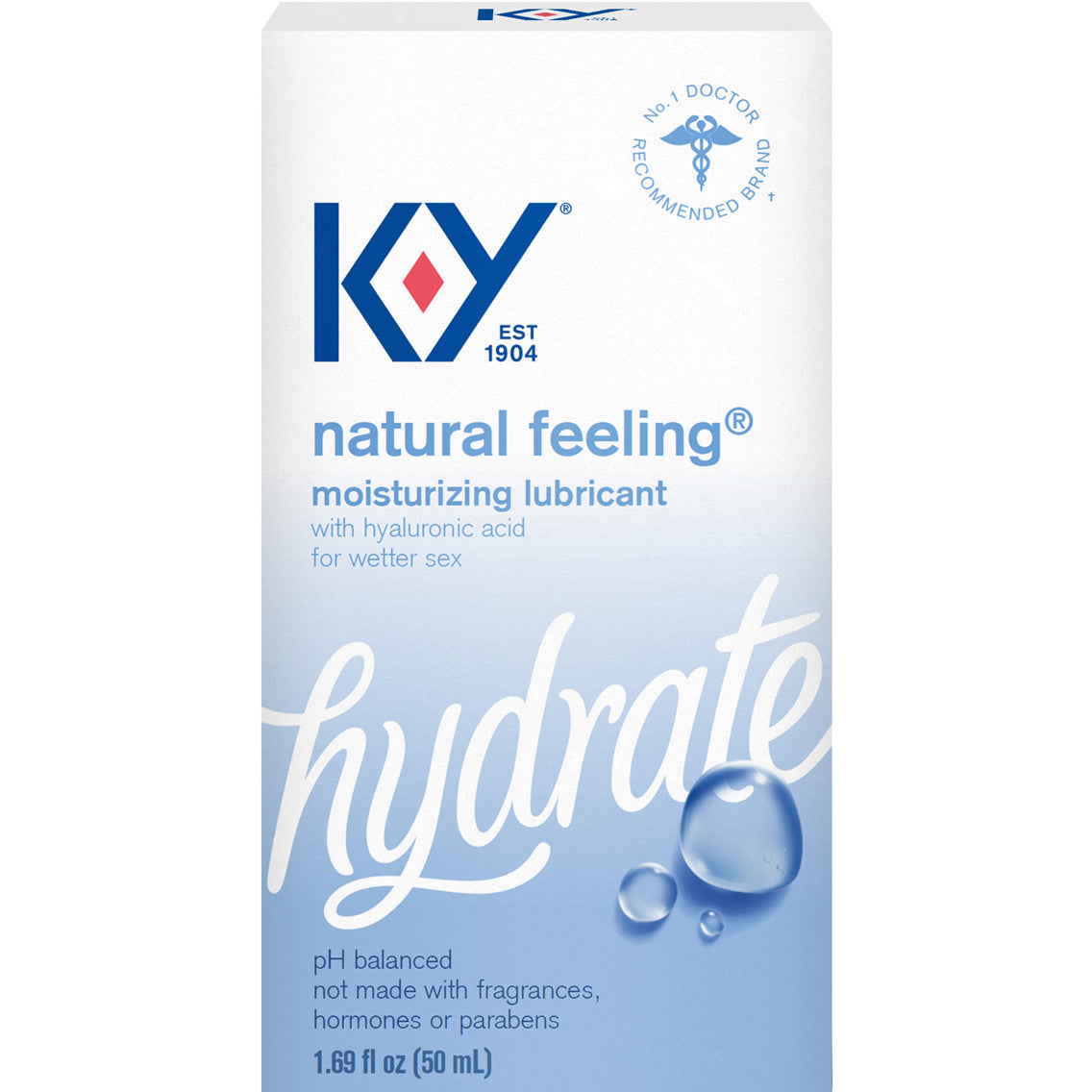 K-y Natural Feeling W/hyaluronic Acid 1.69oz