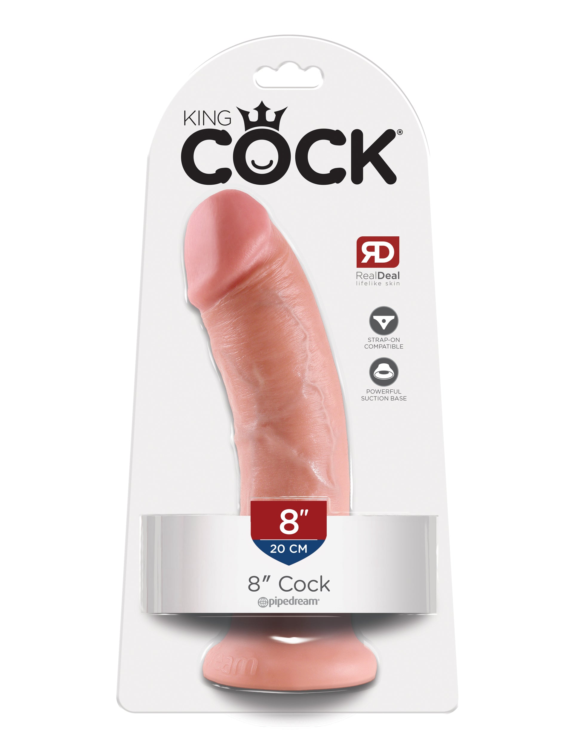 King Cock 8-Inch Cock Flesh