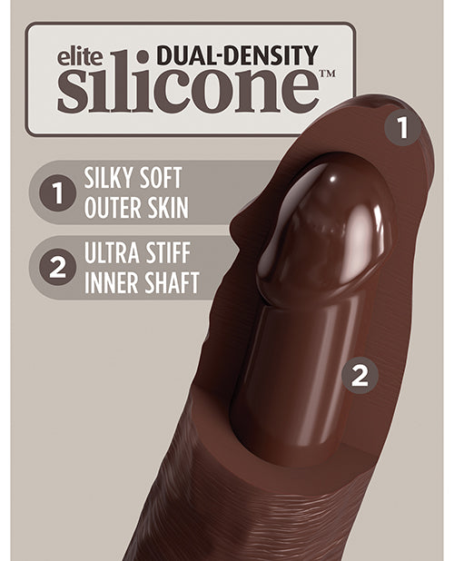 King Cock Elite 8" Dual Density Silicone Cock