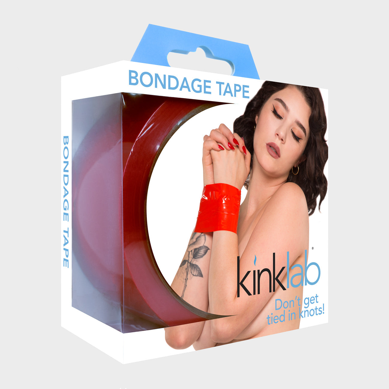 Kinklab Bondage Tape - Red Red