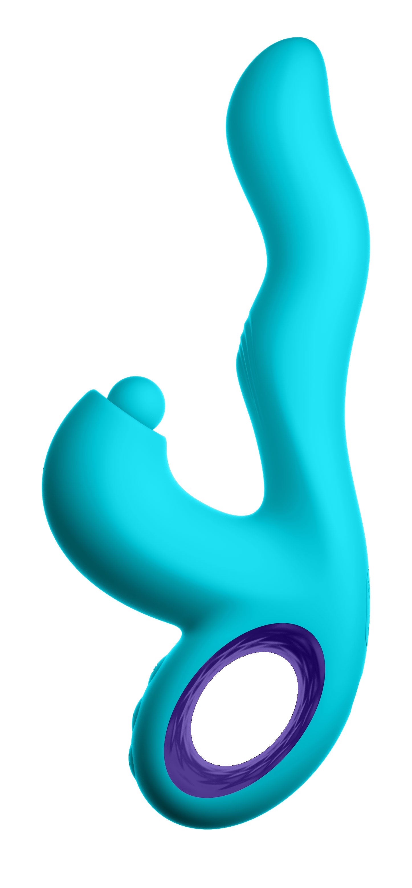 Klio Triple Action Thumping Rabbit Vibrator Turquoise