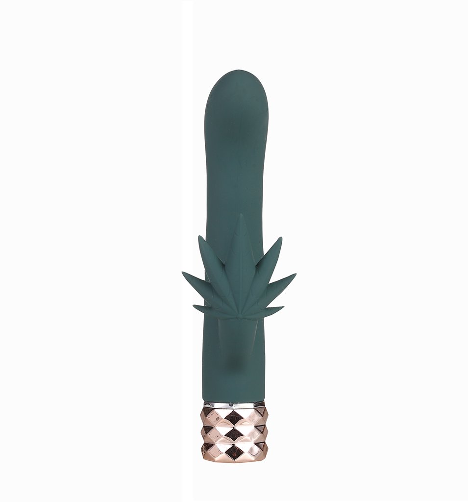 Kusha 10 Function Rechargeable Silicone Cannabis Rabbit Vibrator