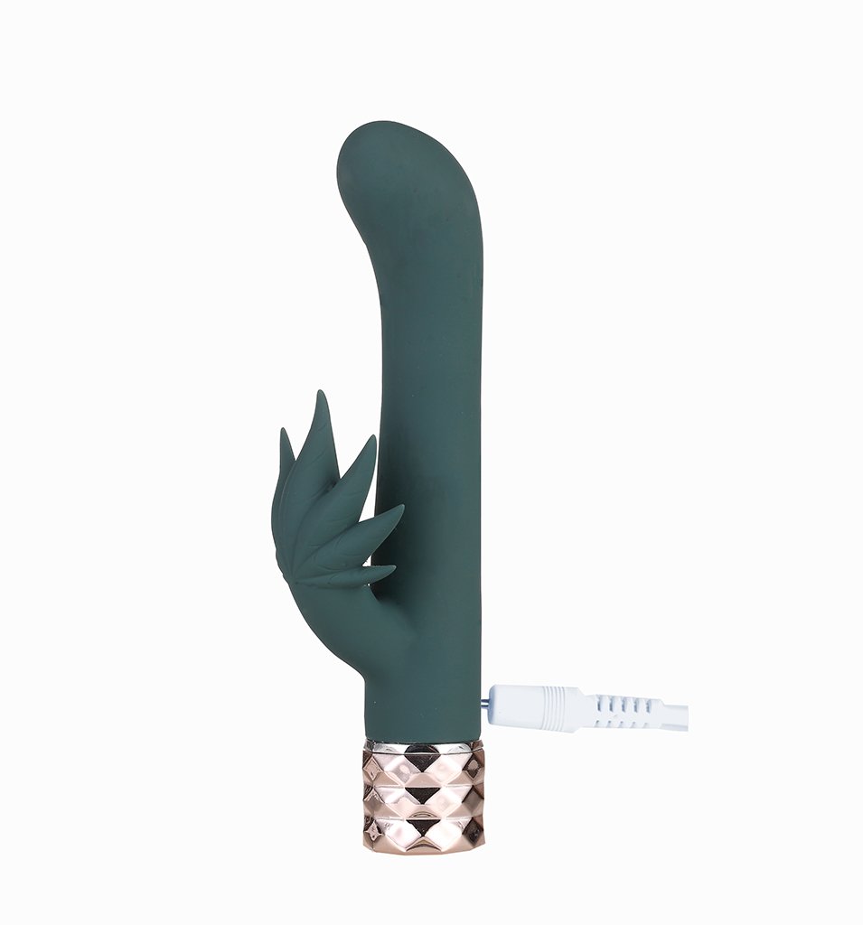 Kusha 10 Function Rechargeable Silicone Cannabis Rabbit Vibrator