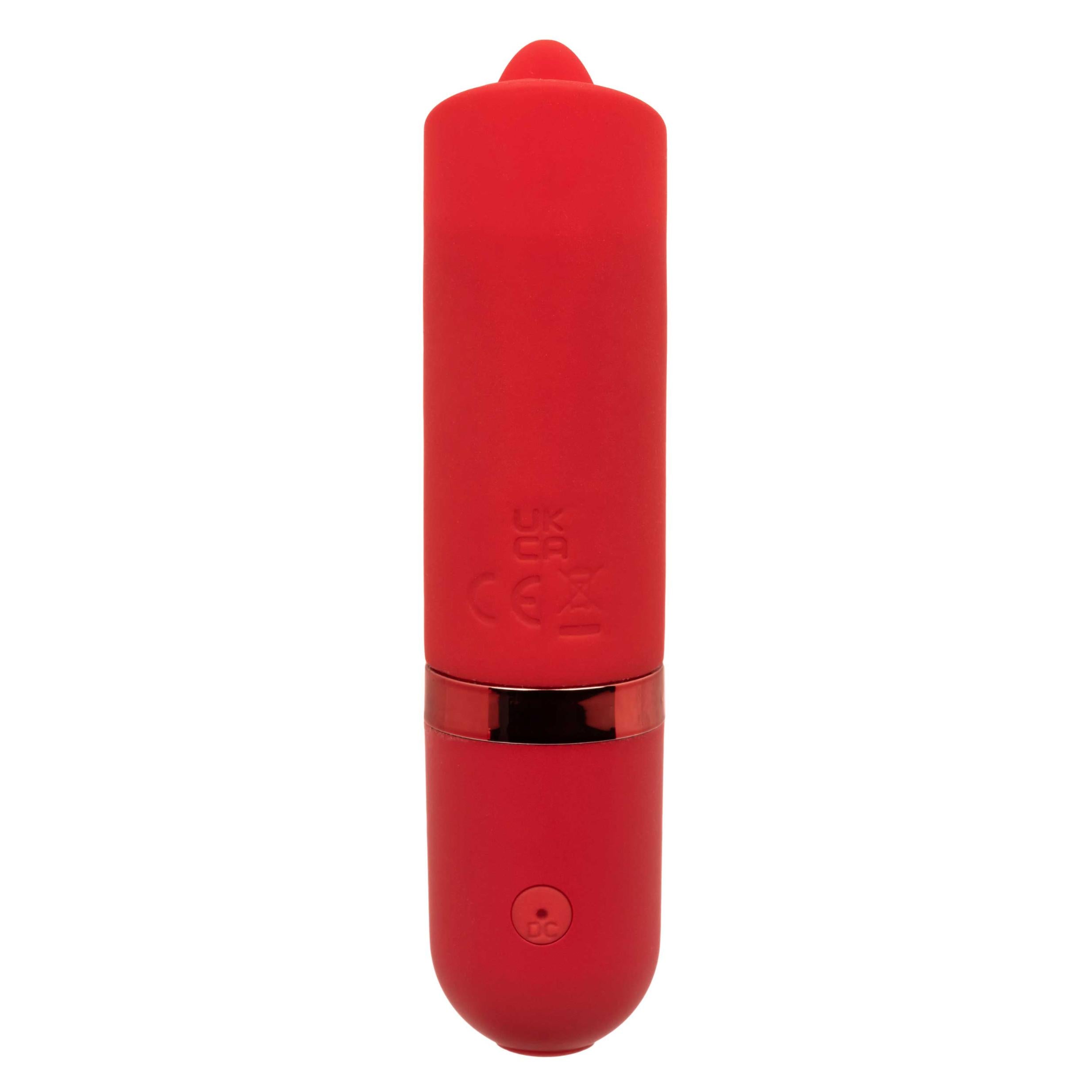 Kyst Flicker Bullet Vibrator - Red