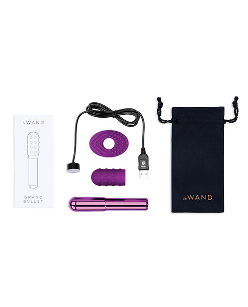 Le Wand Grand Bullet Vibrator - Cherry