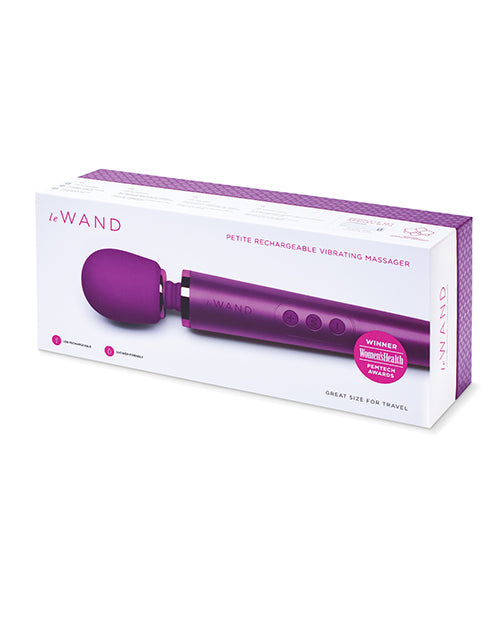 Le Wand Petite Massager - Dark Cherry