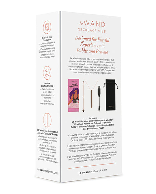 Le Wand Vibrating Necklace