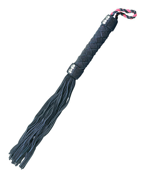 Leather Flogger Black