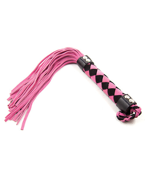 Leather Flogger Pink