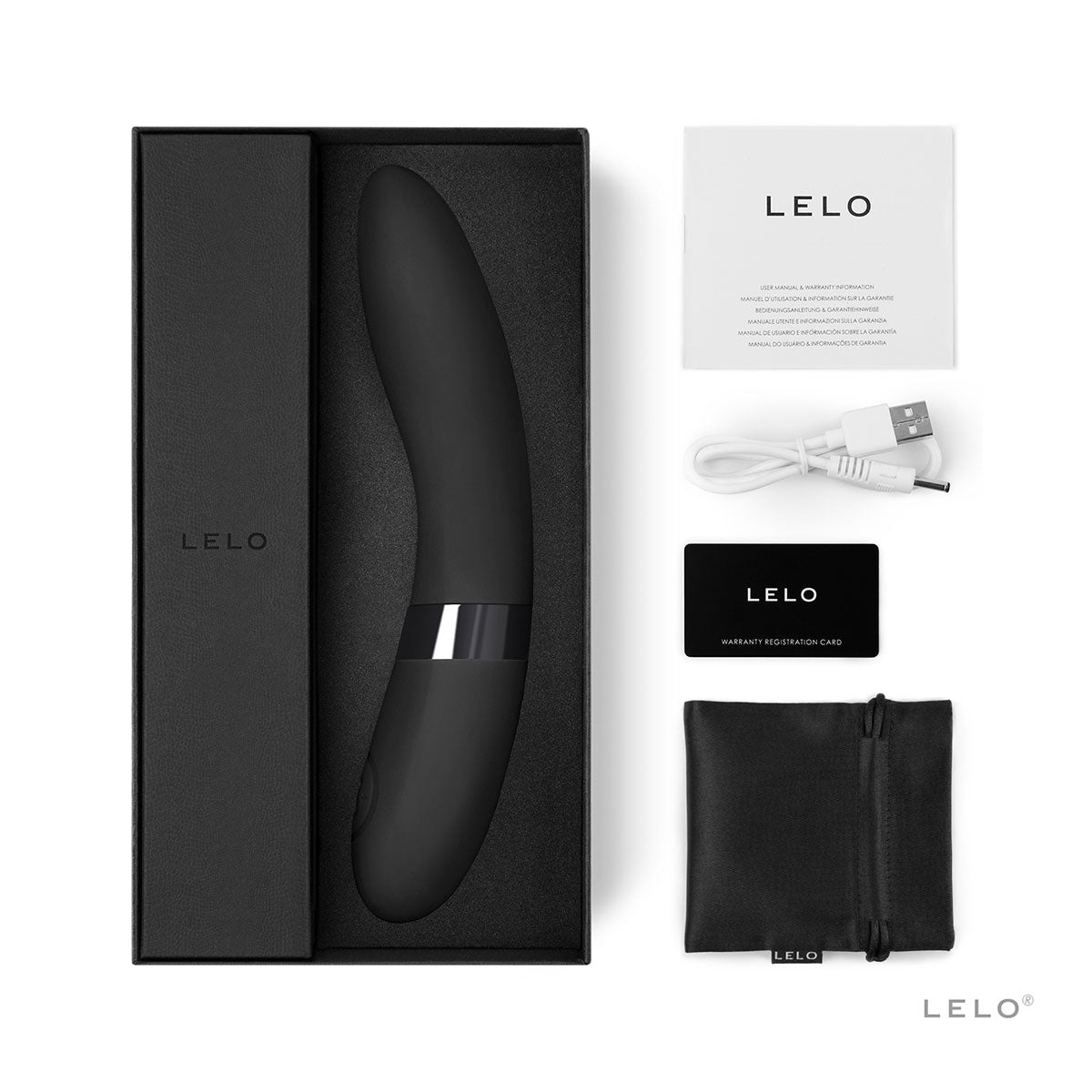 LELO Elise 2 - Black: The Ultimate G-Spot Vibrator