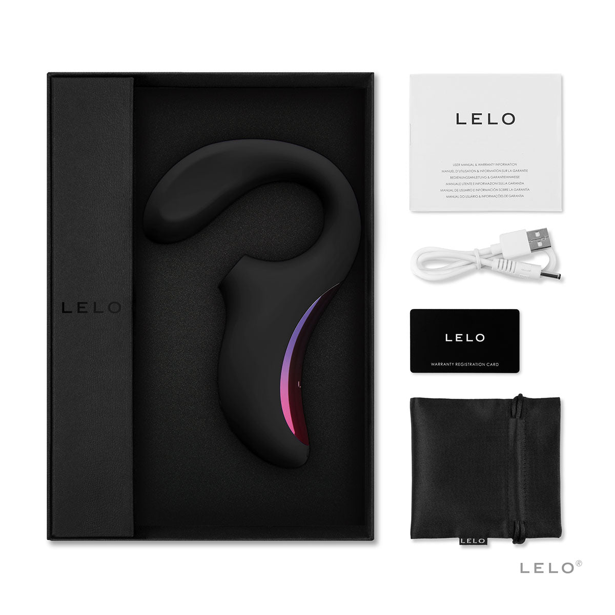 LELO Enigma: The Ultimate Clitoral Stimulator Black