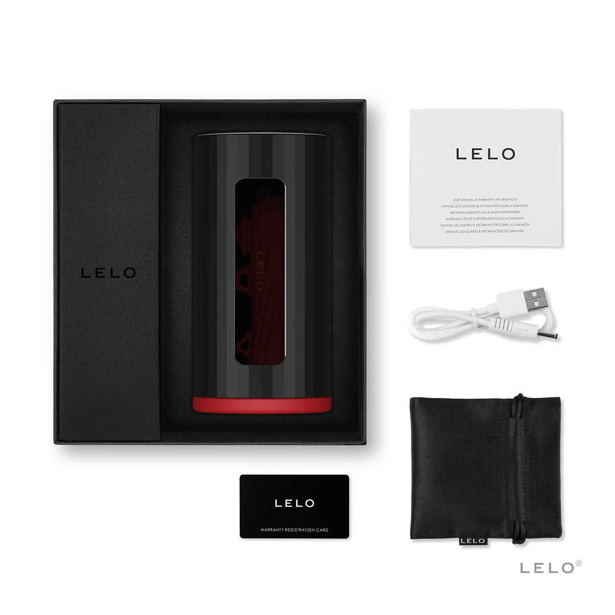LELO F1s V2 High Performance Pleasure Console Red