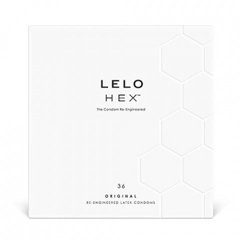 LELO Hex Condoms Original - Pack 36 Pack