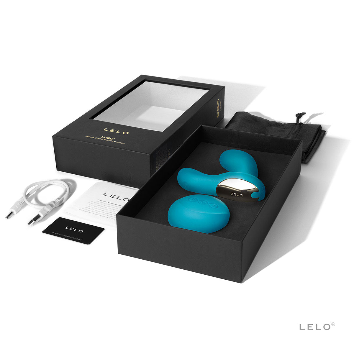 LELO Hugo Ocean Blue Prostate Massager