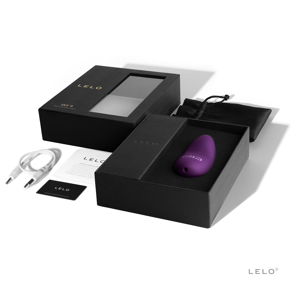 LELO Lily 2 - Plum Clitoral Stimulator