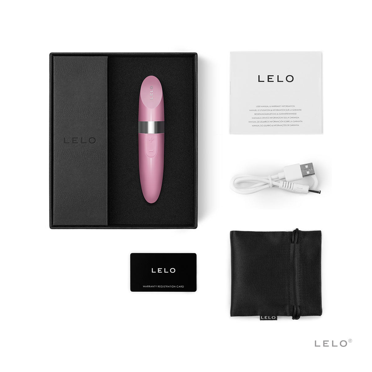 LELO Mia 2  Waterproof and Rechargable Lipstick Vibe - Pink