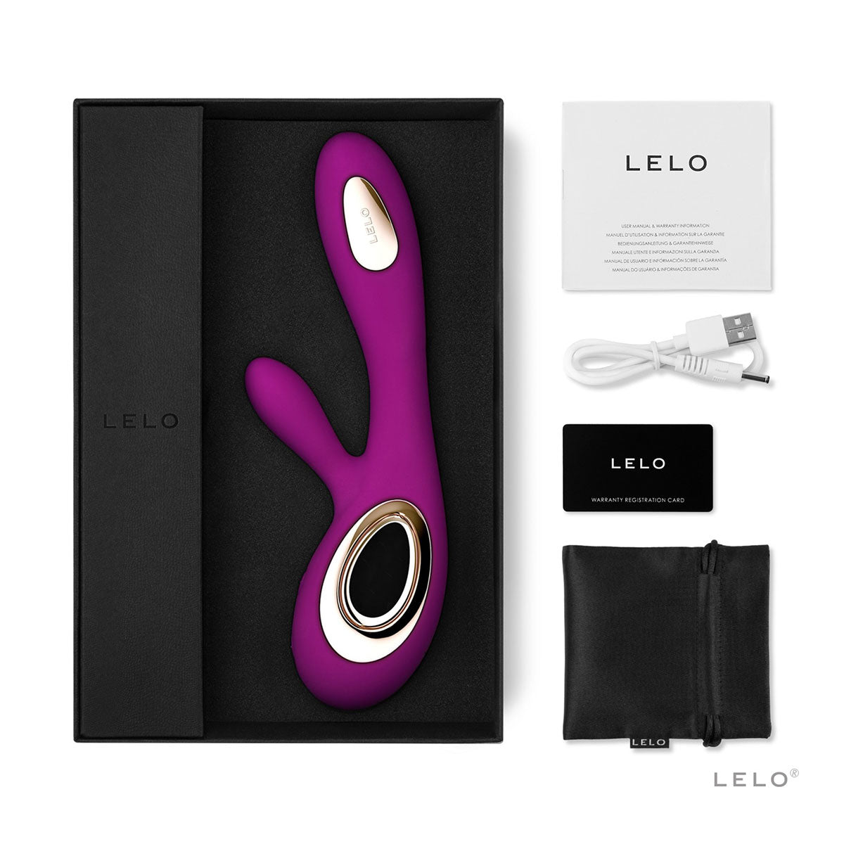 LELO Soraya Wave Midnight Blue Vibrator