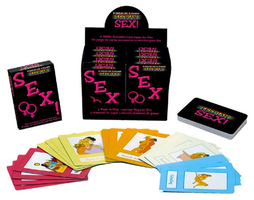 Lesbian Sex Card Game - Bilingual