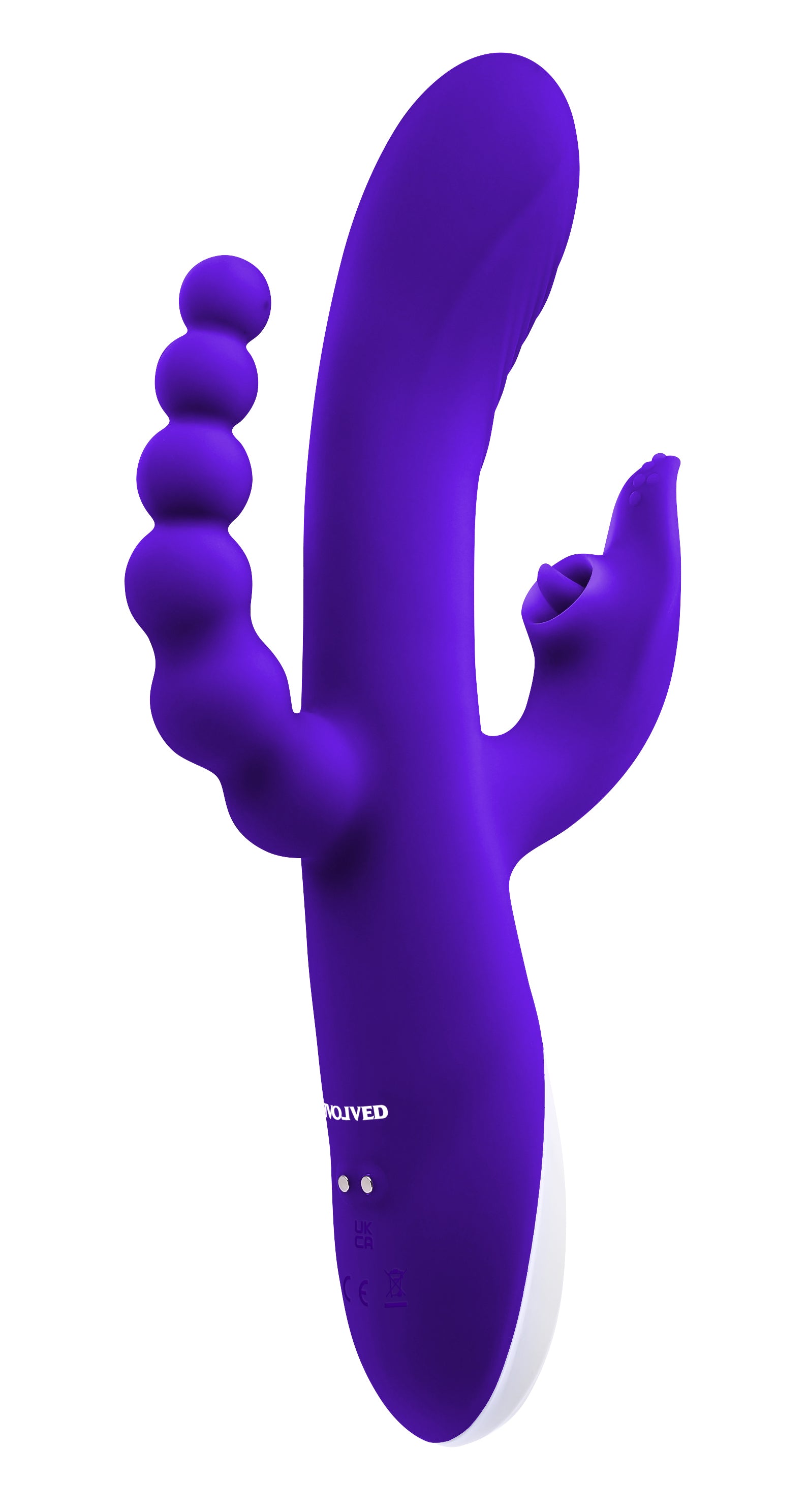 Lick Me - Triple Stim Vibrator - Purple