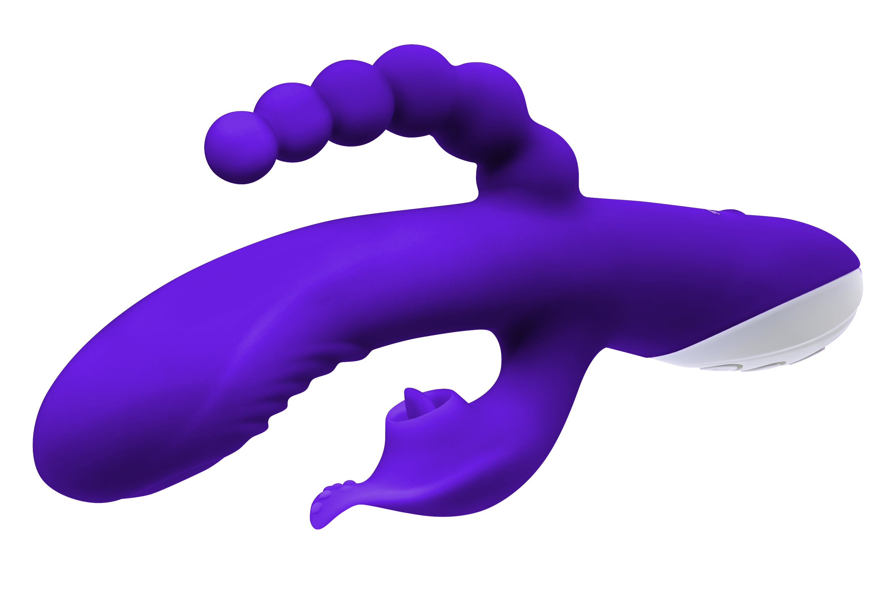 Lick Me - Triple Stim Vibrator - Purple