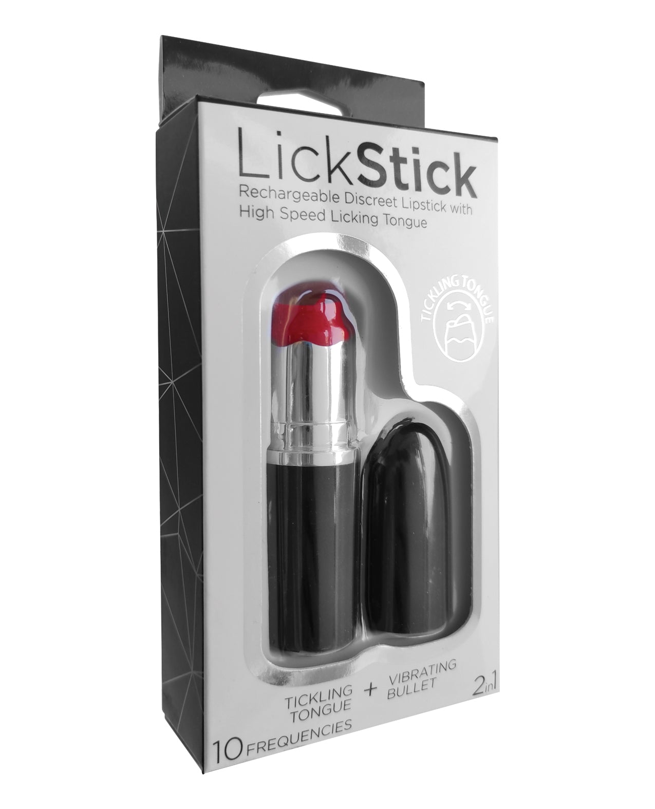 Lick Stick Vibrating Lipstick 10 Speed Rechargeable