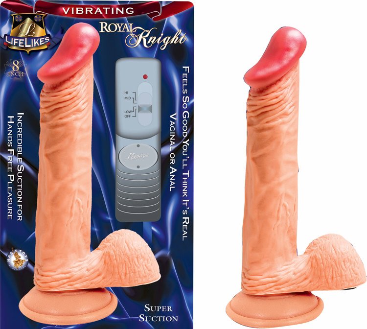 Lifelike Royal Knight Vibrating