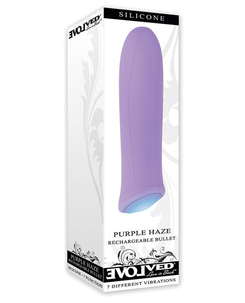 Lilac Delight Rechargeable Bullet Vibrator Purple Purple