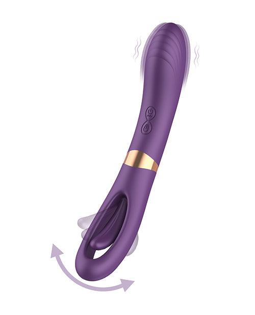 Lisa G-Spot Vibrator - Purple by Secwell