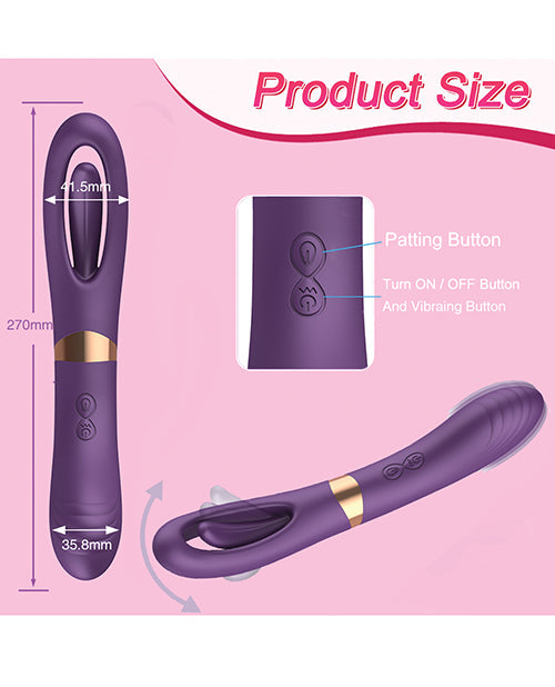 Lisa G-Spot Vibrator - Purple by Secwell