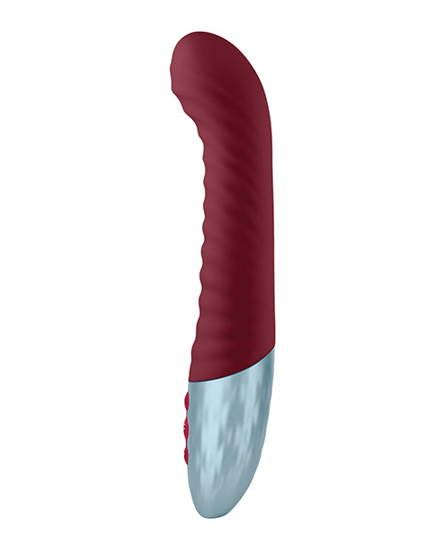 Lola G for G-Spot Stimulation - Double Layered G-Spot - Maroon Maroon