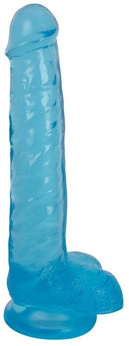 Lollicock - 8 Inch Slim Stick With Balls - Grape Ice Berry Ice Blue