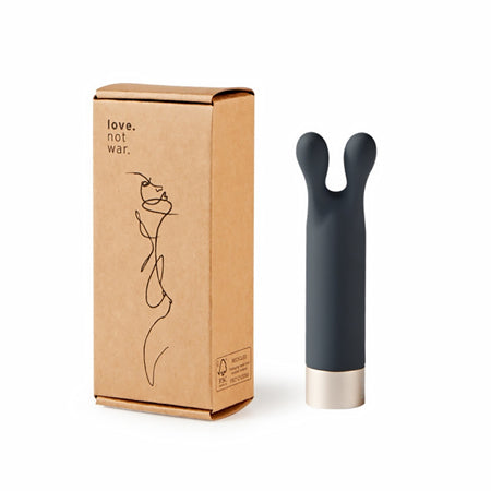 Love Not War Laska Head Vibrator - Grey