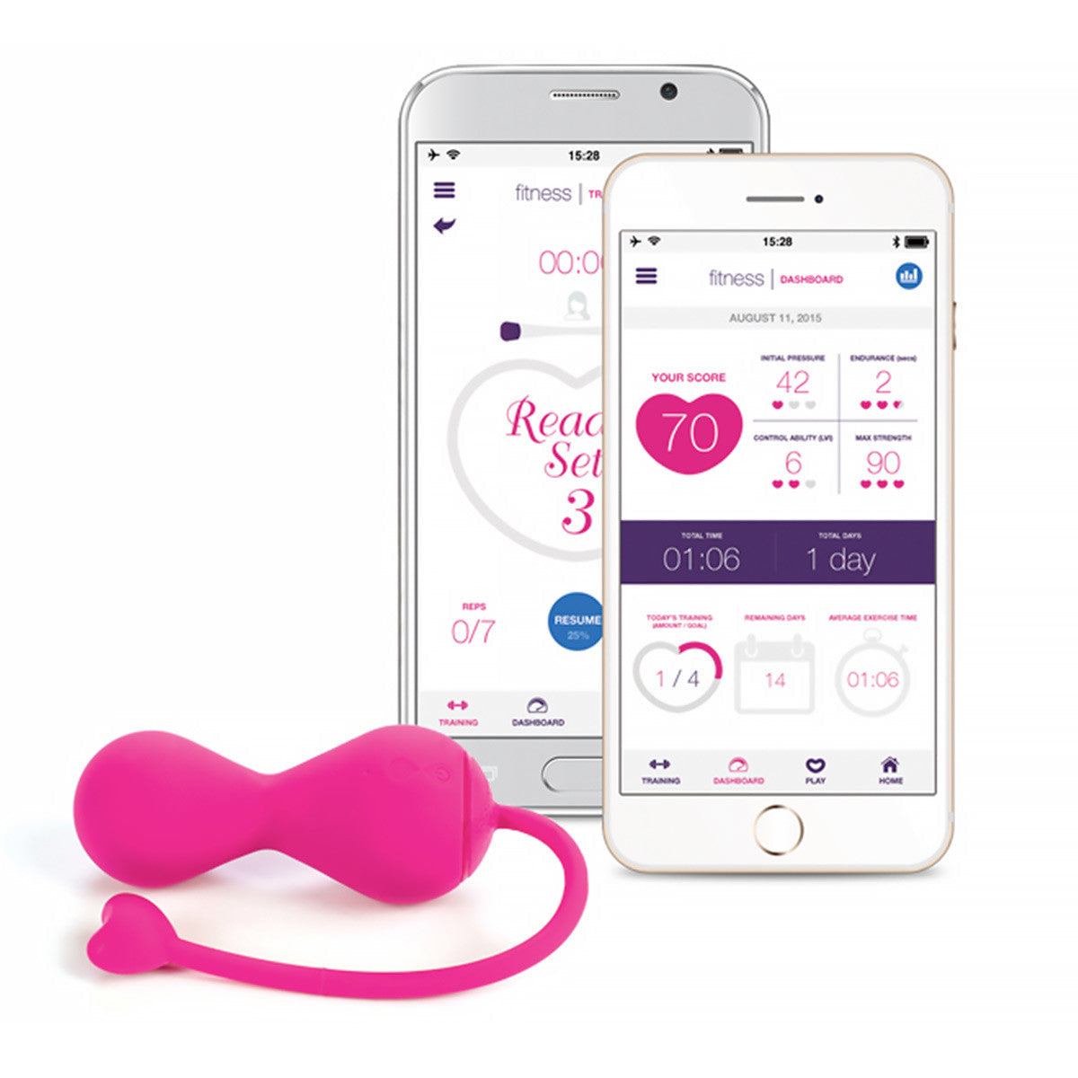 Lovelife Krush Kegel Exerciser Pink