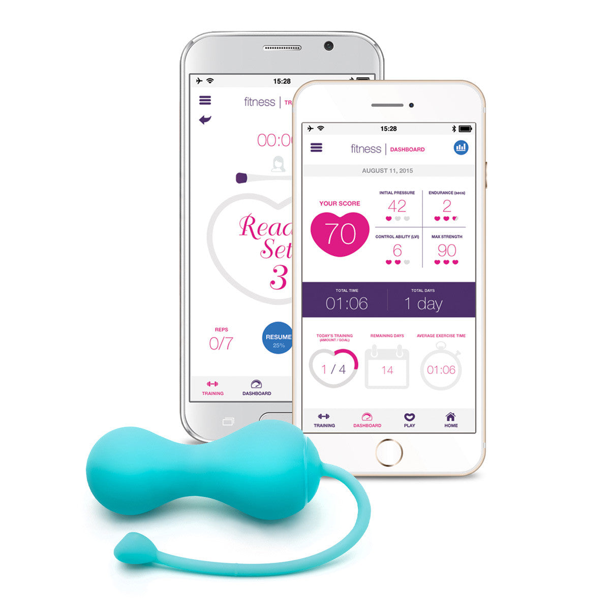 Lovelife Krush Kegel Exerciser Turquoise