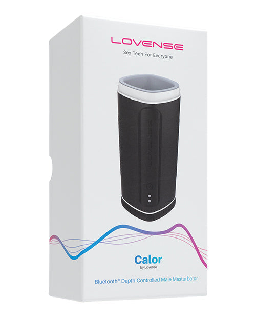 LOVENSE Calor Compact Heating Masturbator - Black