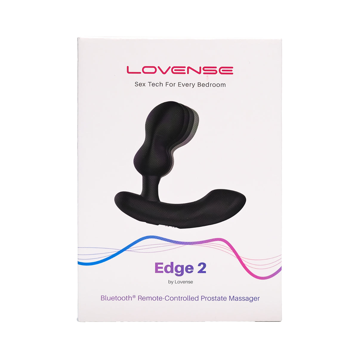 LOVENSE Edge 2 Flexible Prostate Massager - Black