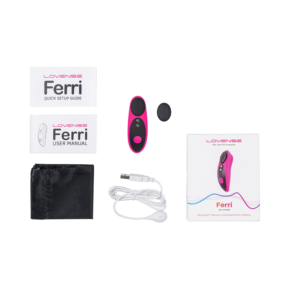 LOVENSE Ferri Panty Vibrator - Pink