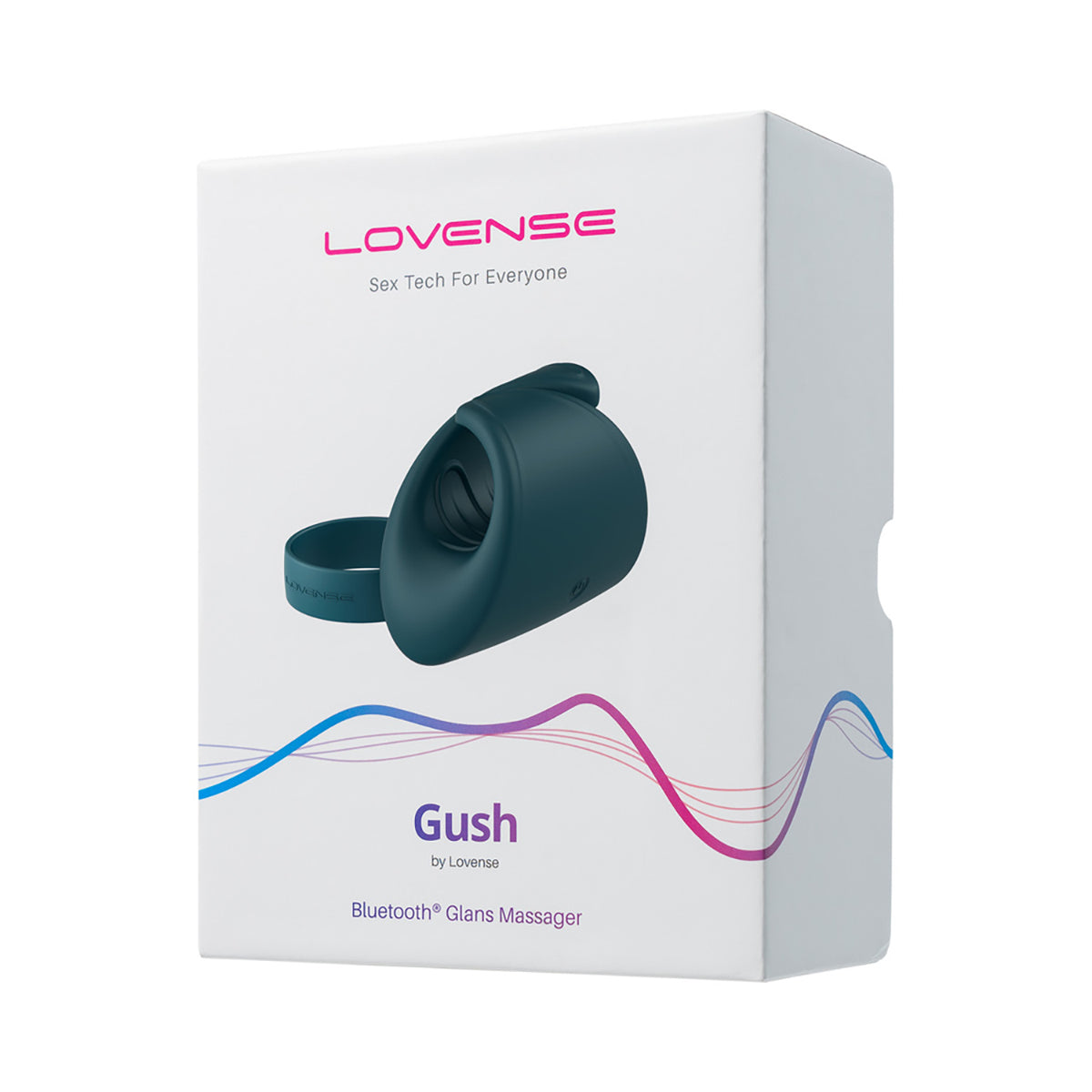 LOVENSE Gush Handsfree Masturbator - Teal