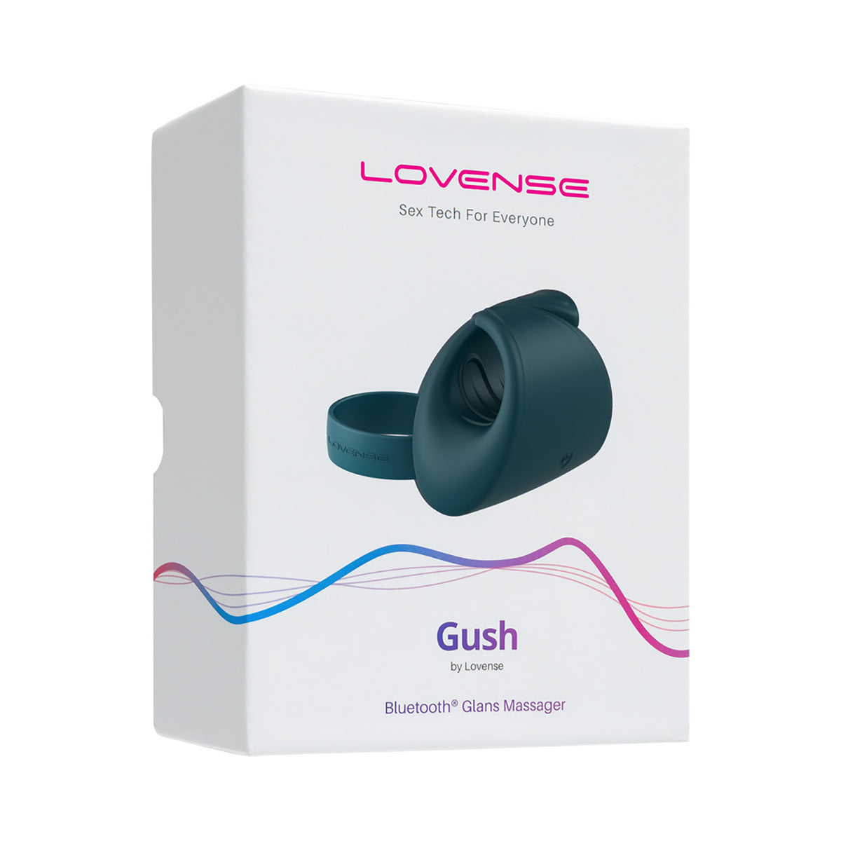 LOVENSE Gush Handsfree Masturbator - Teal