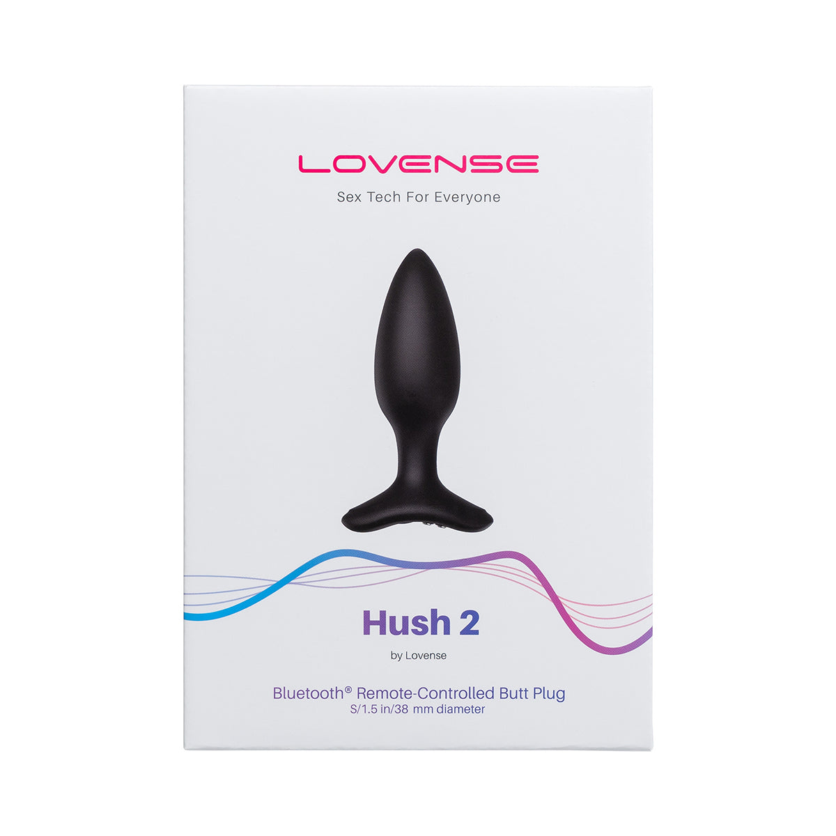 LOVENSE Hush 2 Butt Plug - Black