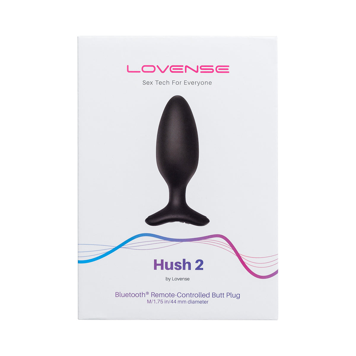 LOVENSE Hush 2 Butt Plug - Black