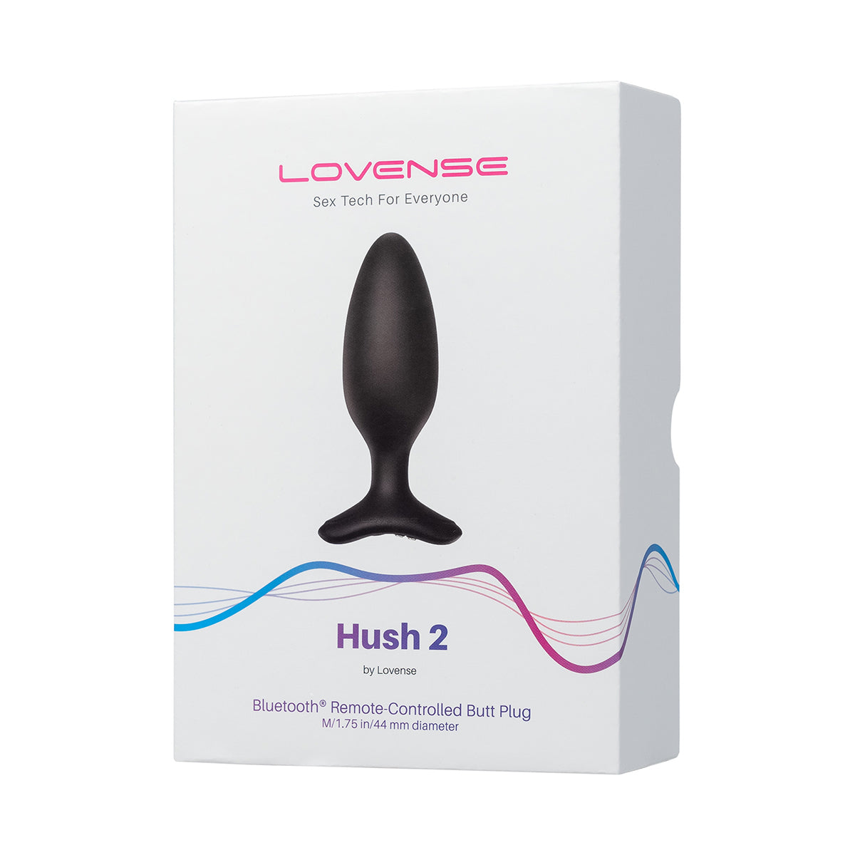 LOVENSE Hush 2 Butt Plug - Black