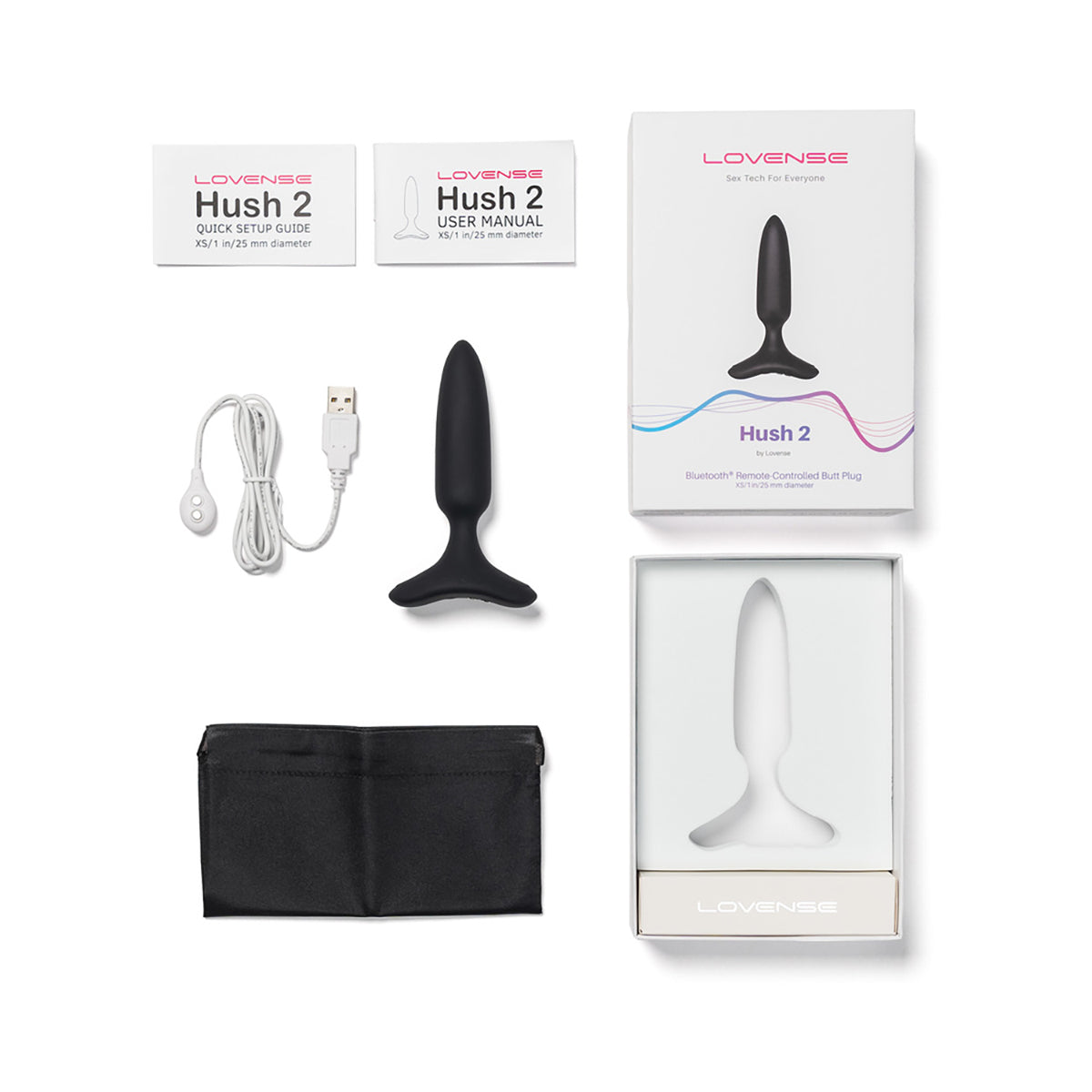 LOVENSE Hush Butt Plug - Black