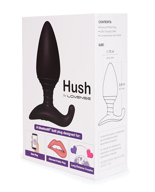 LOVENSE Hush Butt Plug - Black