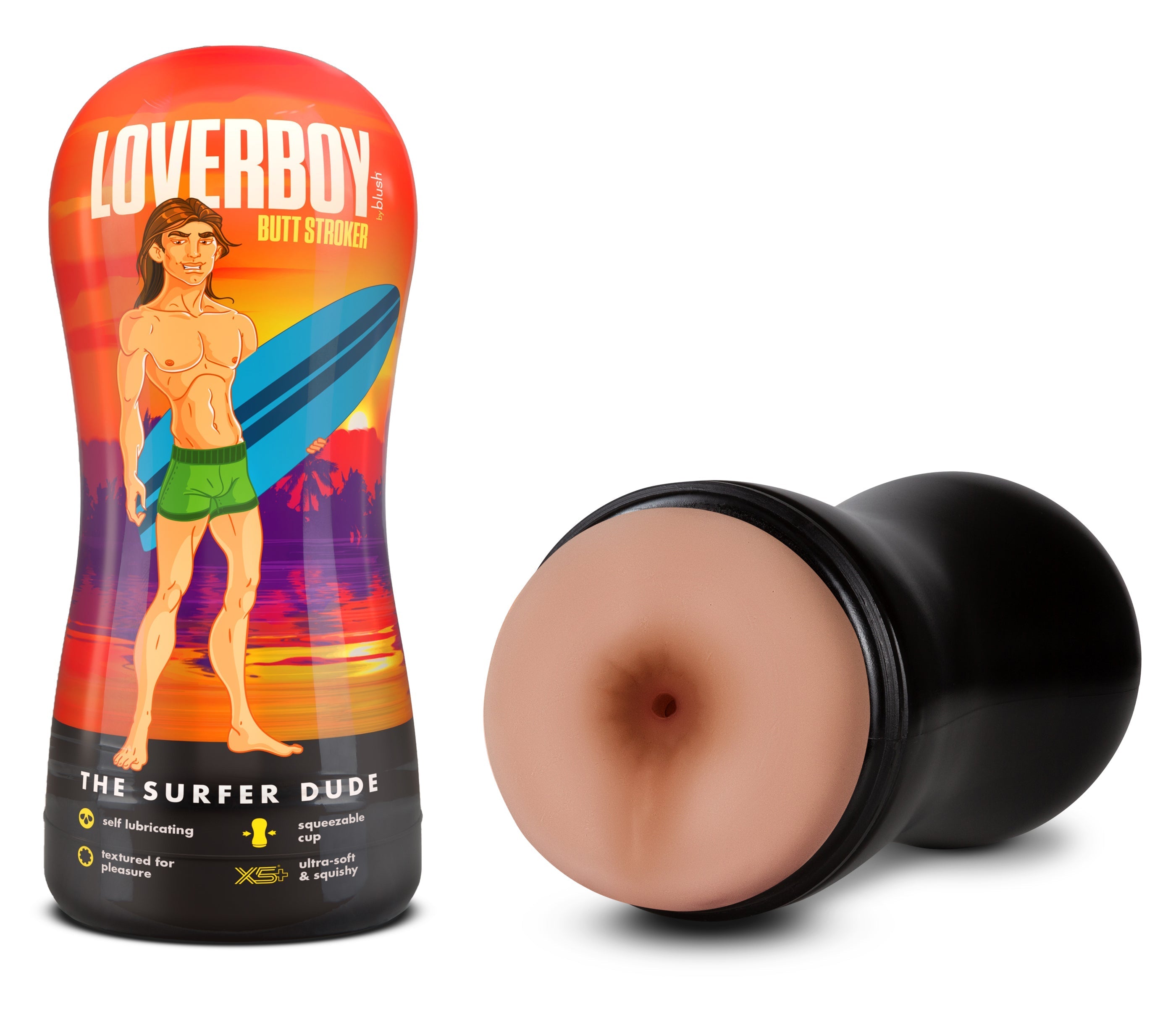 Loverboy - - Self Lubricating Stroker Beige / the Surfer Dude