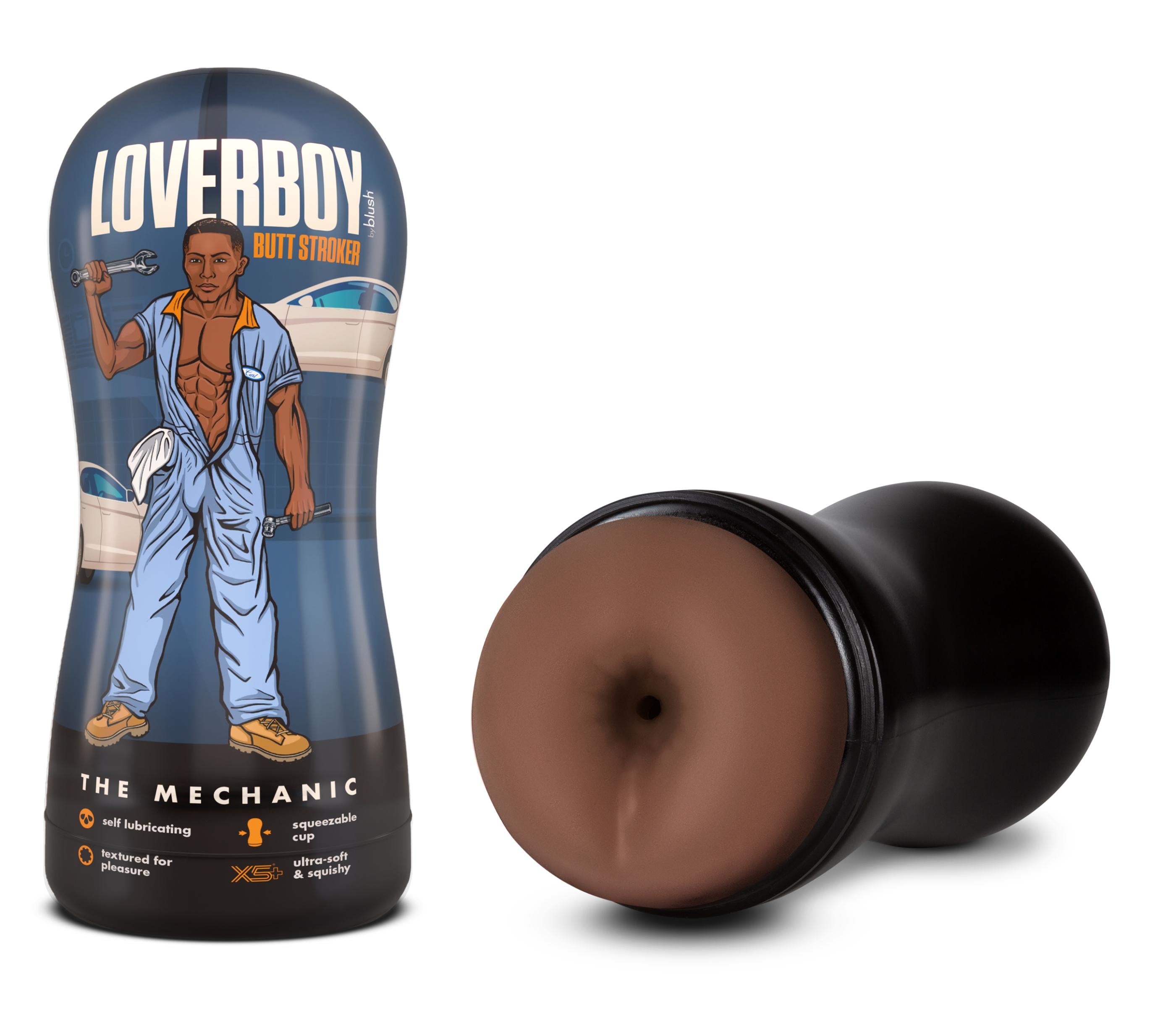 Loverboy - - Self Lubricating Stroker Brown / the Mechanic